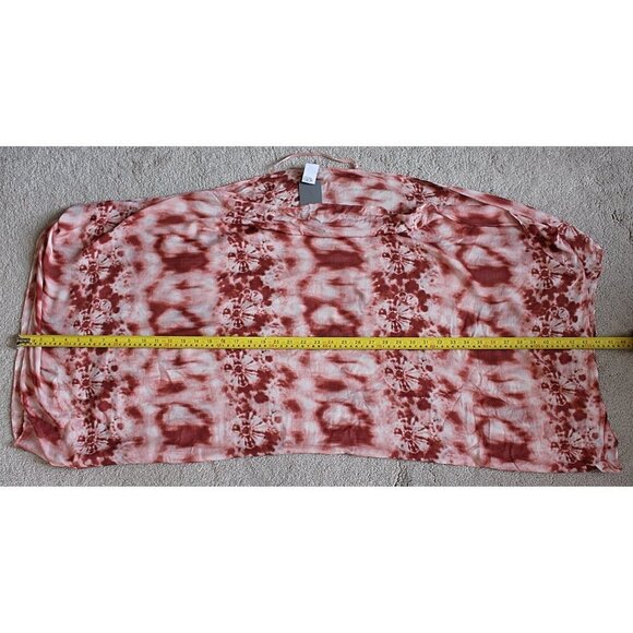 New w/Tags - Nordstrom Rack Cocoon-Style Swim Coverup, Tie Dye, One Size - Picture 10 of 11